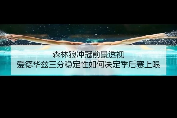 森林狼冲冠前景透视 爱德华兹三分稳定性如何决定季后赛上限